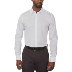 Van Heusen Slim-Fit Flex Collar Stretch Solid Dress Shirt - White