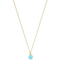 Marco Bicego Africa Boule Pendant Necklace - Gold/Turquoise