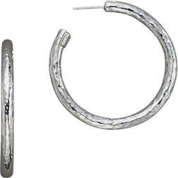 Ippolita Classico Medium Hoop Earrings - Silver