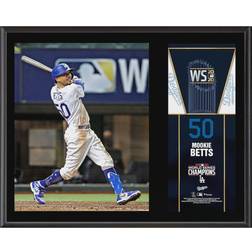 Fanatics Los Angeles Dodgers Mookie Betts 2020 MLB World Series Champions Sublimated Plaque