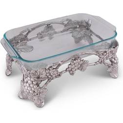 Arthur Court Designs Elevated Grape 3-Quart Pyrex Holder Plateau de service