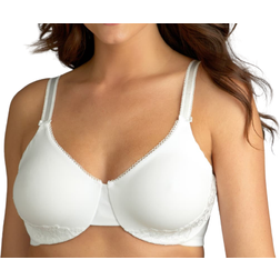 Olga Luxury Lift Full-Figure Full-Coverage Bra - White