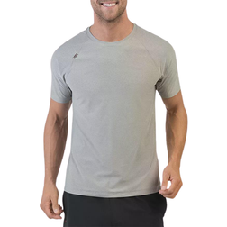 Rhone Reign Short Sleeve - Light Grey Heather