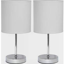 Simple Designs Mini Basic 2-pack Table Lamp 27.9cm 2pcs