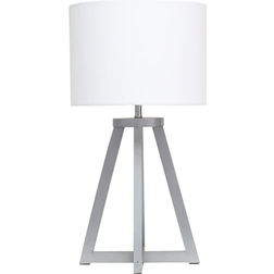 Simple Designs Interlocked Triangular Table Lamp