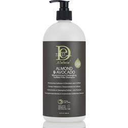 Design Essentials Almond & Avocado Moisturizing & Detangling Sulfate-Free Shampoo 946ml