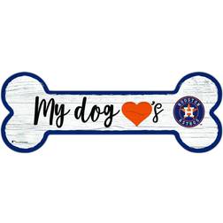 Fan Creations Houston Astros Team Dog Bone Sign