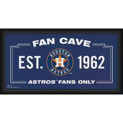 Fanatics Houston Astros Framed Fan Cave Collage