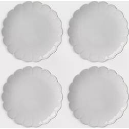 Lenox French Perle Scallop Dinner Plate 22.86cm 4pcs