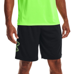 Under Armour Tech Graphic Shorts - Black Quirky Lime