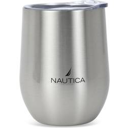 Nautica J-Class Logo Double-Walled Stainless Steel Travel Mug 35.488cl