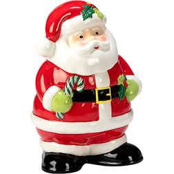 Certified International Holiday Magic 3D Santa Biscuit Jar 2.1L