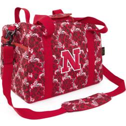 Eagles Wings Nebraska Cornhuskers Mini Duffel Bloom - Red