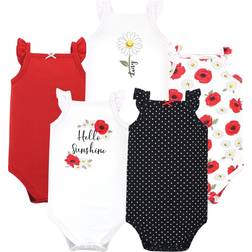 Hudson Baby Sleeveless Bodysuits - Poppy Daisy (10152856)