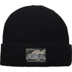 Adidas Washington Capitals Military Appreciation Cuffed Knit Hat - Black