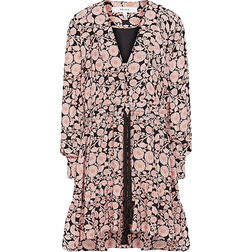 Reiss January Floral Print Mini Dress - Pink