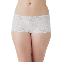 Wacoal Inspired Eyelet Boyshort - White