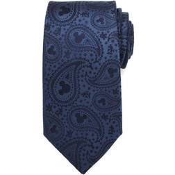 Disney Mickey Mouse Paisley Tie - Navy Blue