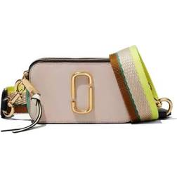 Marc Jacobs The Colorblock Snapshot Crossbody Bag - Tapioca Multi