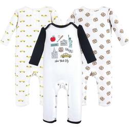 Hudson Baby Cotton Union Suit, 3-Pack- NYC (10153110)