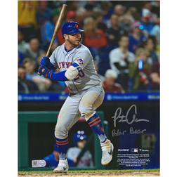 Fanatics New York Mets Pete Alonso Autographed Hitting Photograph