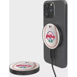 Strategic Printing Philadelphia Phillies 10-Watt Baseball Cooperstown Collection Wireless Magnetic Charger