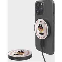 Strategic Printing Pittsburgh Pirates 10-Watt Baseball Cooperstown Collection Wireless Magnetic Charger