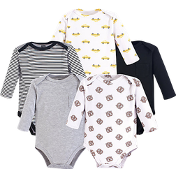 Hudson Long Sleeve Bodysuits 5-pack - NYC (10155594)