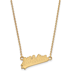 LogoArt Oakland Athletics Small Team Pendant Necklace W