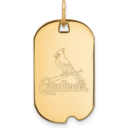 LogoArt St. Louis Cardinals Small Dog Tag Pendant W