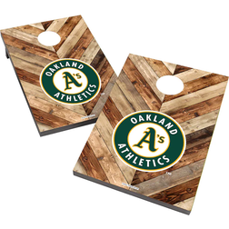 Victory Tailgate Oakland Athletics Logo Cornhole Board Set