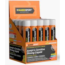Namedsport Named Sport Acetyl L-carnitine Strong Liquid 25ml 20 Units Neutral Flavour Vials Box One Size Neutral