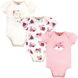 Hudson Short Sleeve Bodysuits 3-pack - Lovely Fox (10152941)