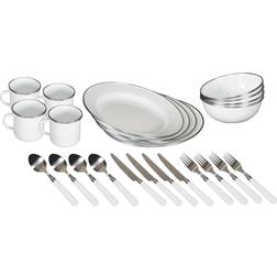 Stansport Deluxe Dinner Set 24pcs