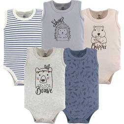 Yoga Sprout Sleeveless Bodysuits 5-pack - Wild Woodland (10191064)