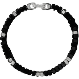 David Yurman Hex Bracelet - Silver/Onyx