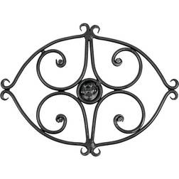 Scroll Wrought Iron Oval Trivet