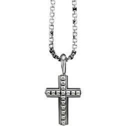 David Yurman Pyramid Cross - Silver