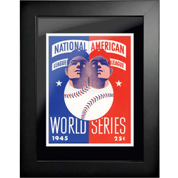 Mustang Detroit Tigers 1945 World Series Framed Program