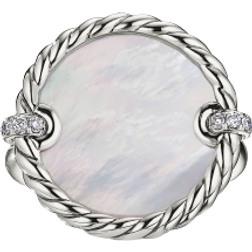 David Yurman Elements Ring - Silver/White/Diamonds