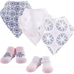 Yoga Sprout Bandana Bib & Socks 5-Piece Set Whimsical