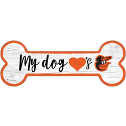 Fan Creations Baltimore Orioles Team Dog Bone Sign