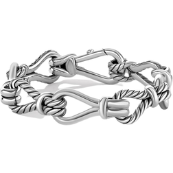 David Yurman Thoroughbred Loop Chain Bracelet - Silver