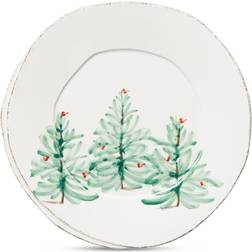 Vietri Lastra Holiday Salad Plate Assiette