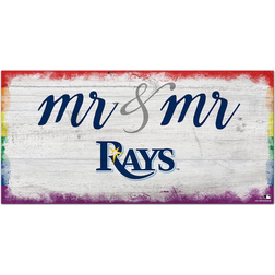 Fan Creations Tampa Bay Rays Pride Mr & Mr Sign