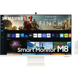 Samsung Ecran PC LS32BM801UUXEN 32" UltraHD 4K HDR10+ Blanc