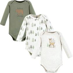 Hudson Baby Long-Sleeve Bodysuits 3-pack - Forest Deer (10118079)