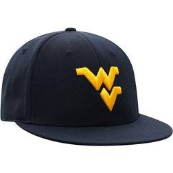 Top of the World West Virginia Mountaineers Team Color Fitted Hat Men - Navy