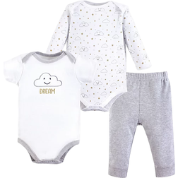 Hudson Bodysuit 3 Piece Set - Gray Clouds (10155727)