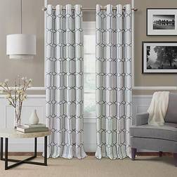 Elrene Kaiden Geometric Curtain Panel 52 x 84 132.08x213.36cm